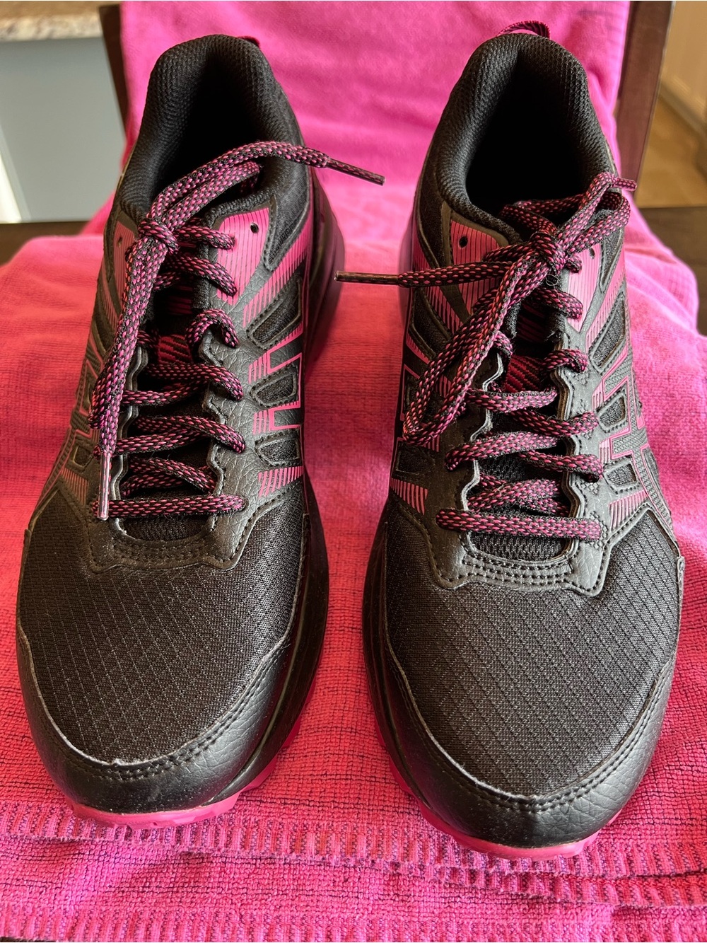 ASICS Trail Scout 2 Women’s Black and Pink Athletic Sneakers